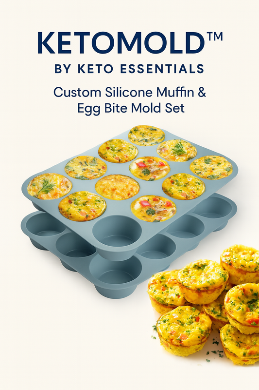 KetoMOLD™ Egg Bite Tray – Easy, Healthy Meal Prep