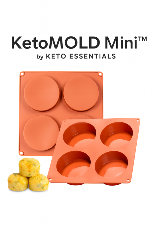 KetoMOLD Mini™ by Keto Essentials – Silicone Mold for Egg Bites & Keto Snacks