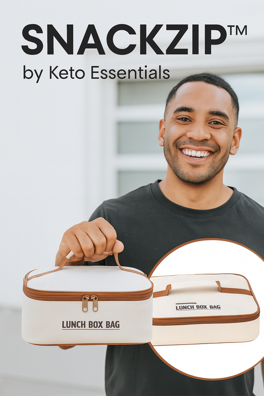 SnackZip™ by Keto Essentials – Reusable Zipper Snack & Food Bag