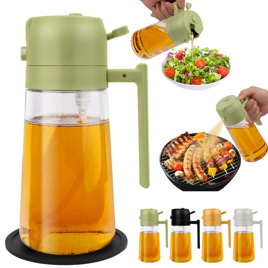 AvoMist™ by Keto Essentials – 2-in-1 Avocado Oil Sprayer & Dispenser
